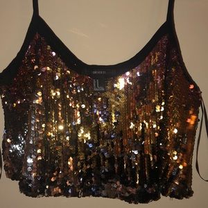 Forever 21 sparkle sequins